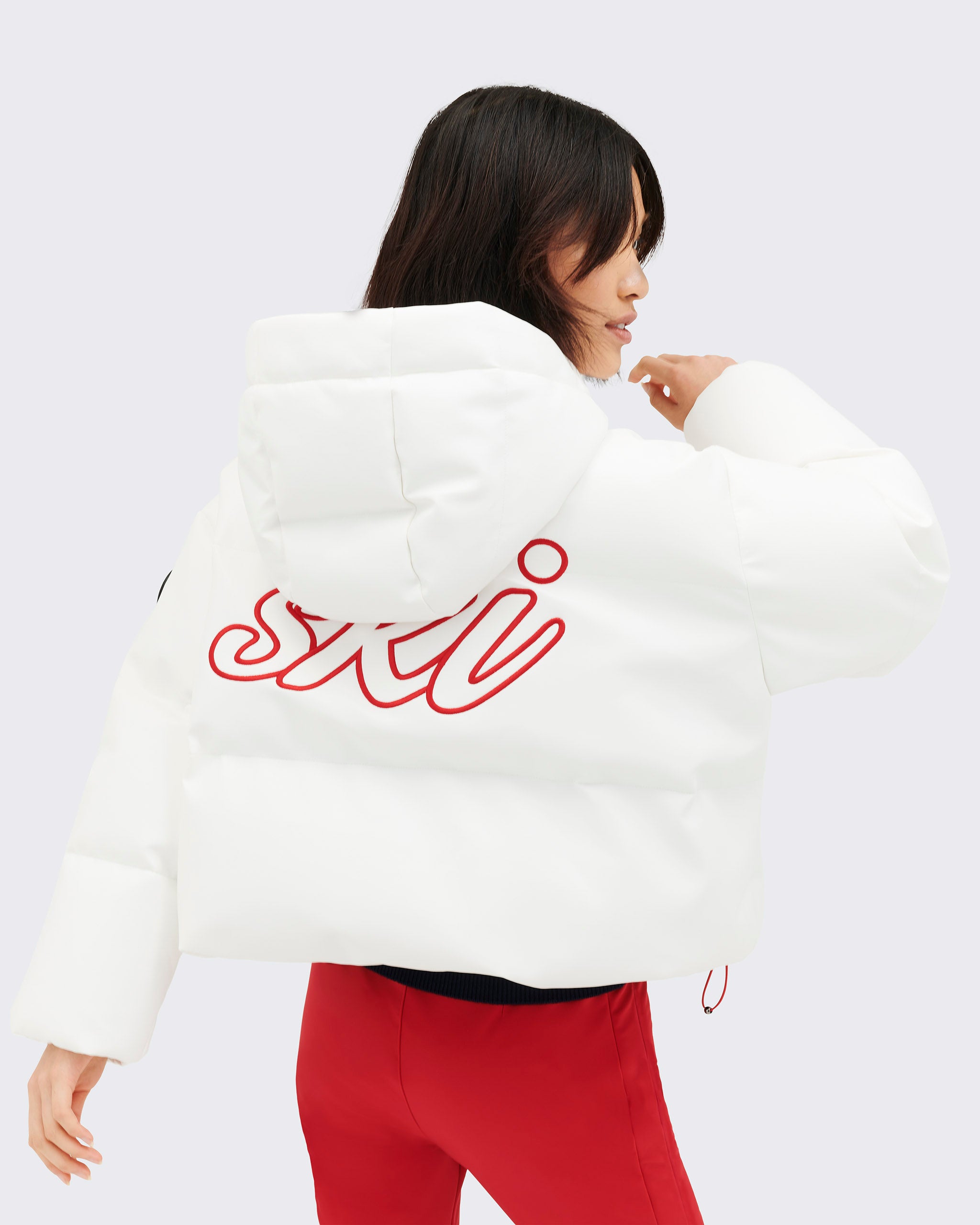 Taos short down jacket